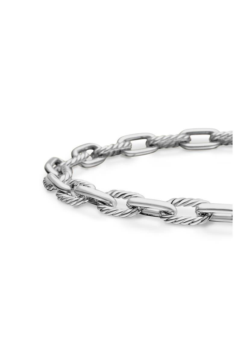 Madison Link Bracelet, Alternate, color, STERLING SILVER