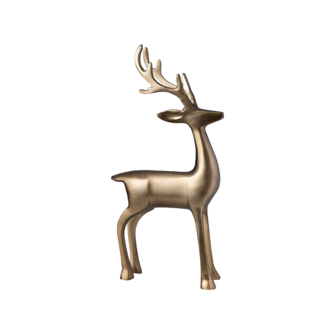 Christmas Chic Large Gold Dear