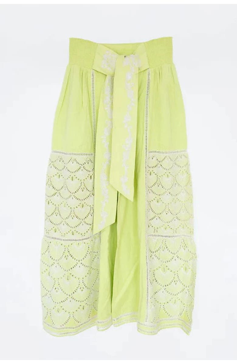 GUADALUPE DESIGN Regina Pants, Alternate, color, Green