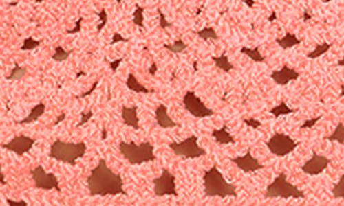 Citrus Crochet Cover-up Camisole In Pink