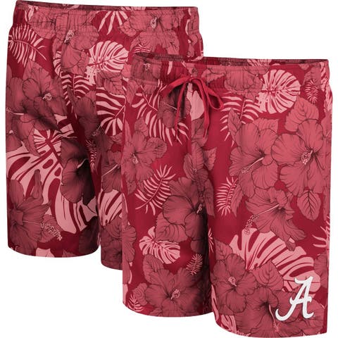 Men's Colosseum Crimson Alabama Crimson Tide The Dude Swim Shorts