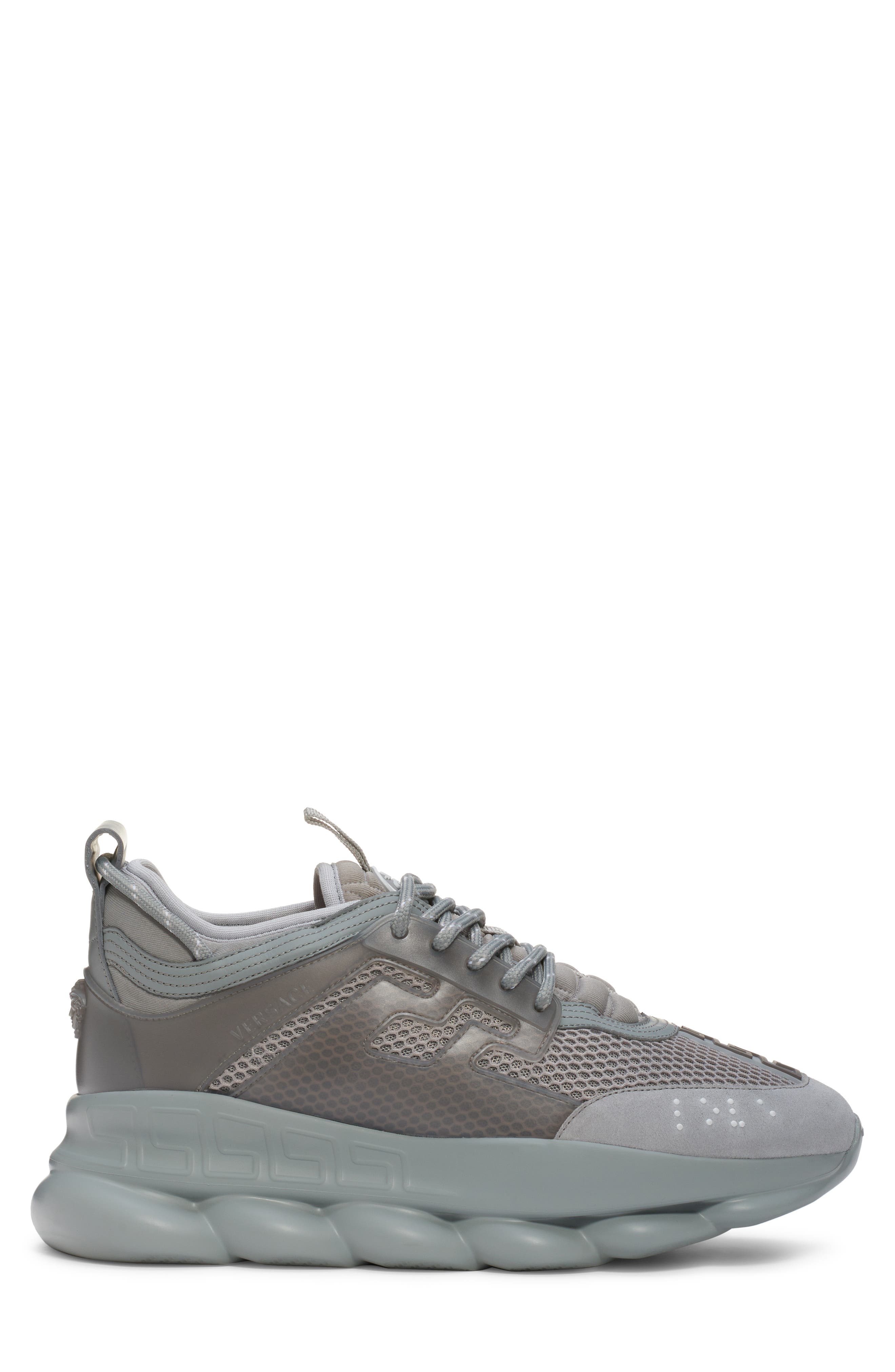 Chain Reaction Sneaker, Alternate, color, GREY