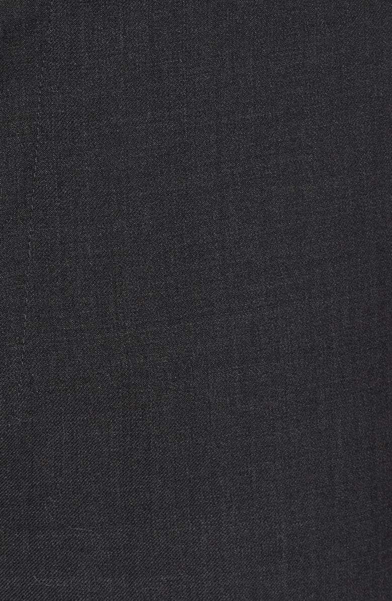 Bensol Gab Trim Fit Flat Front Pants, Alternate, color, 