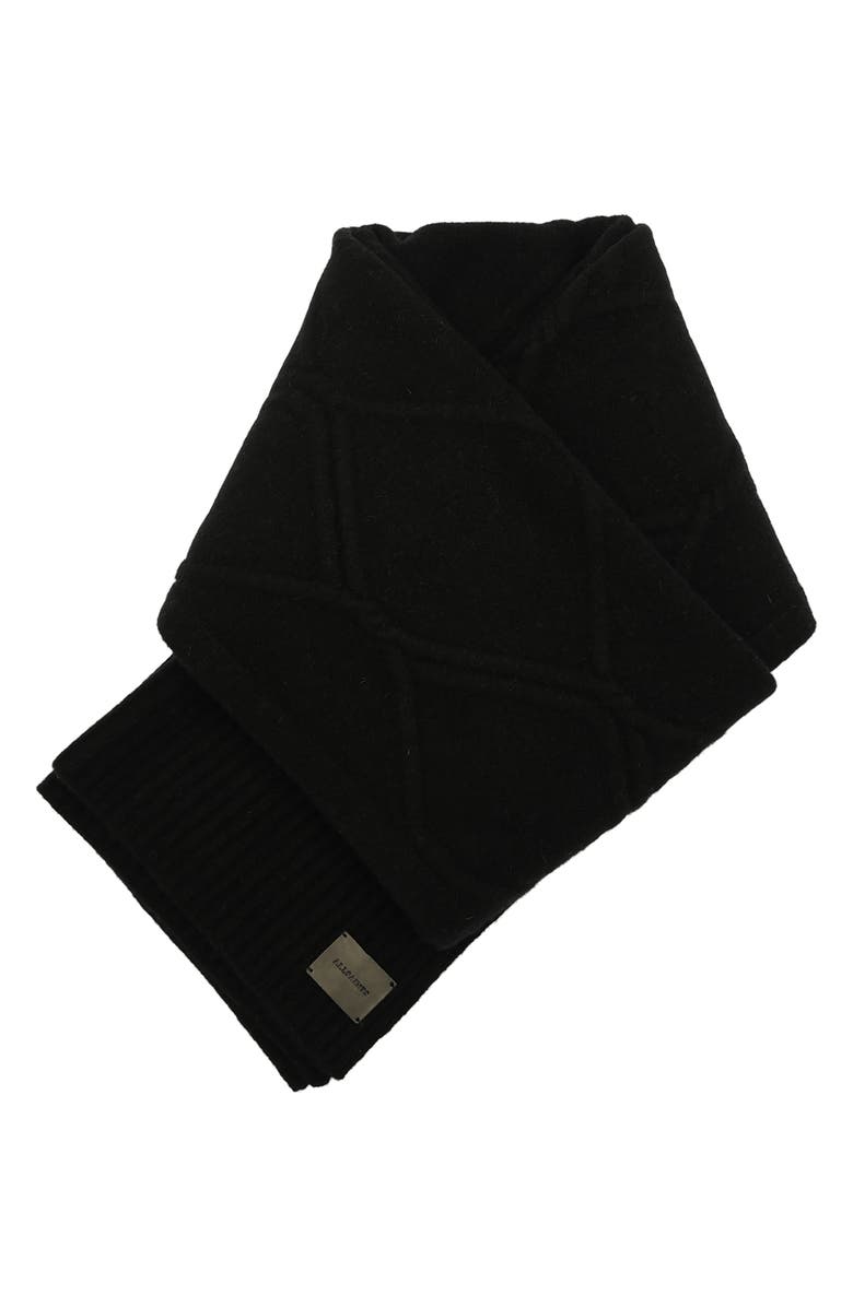 AllSaints Brushed Wool Scarf, Alternate, color, 