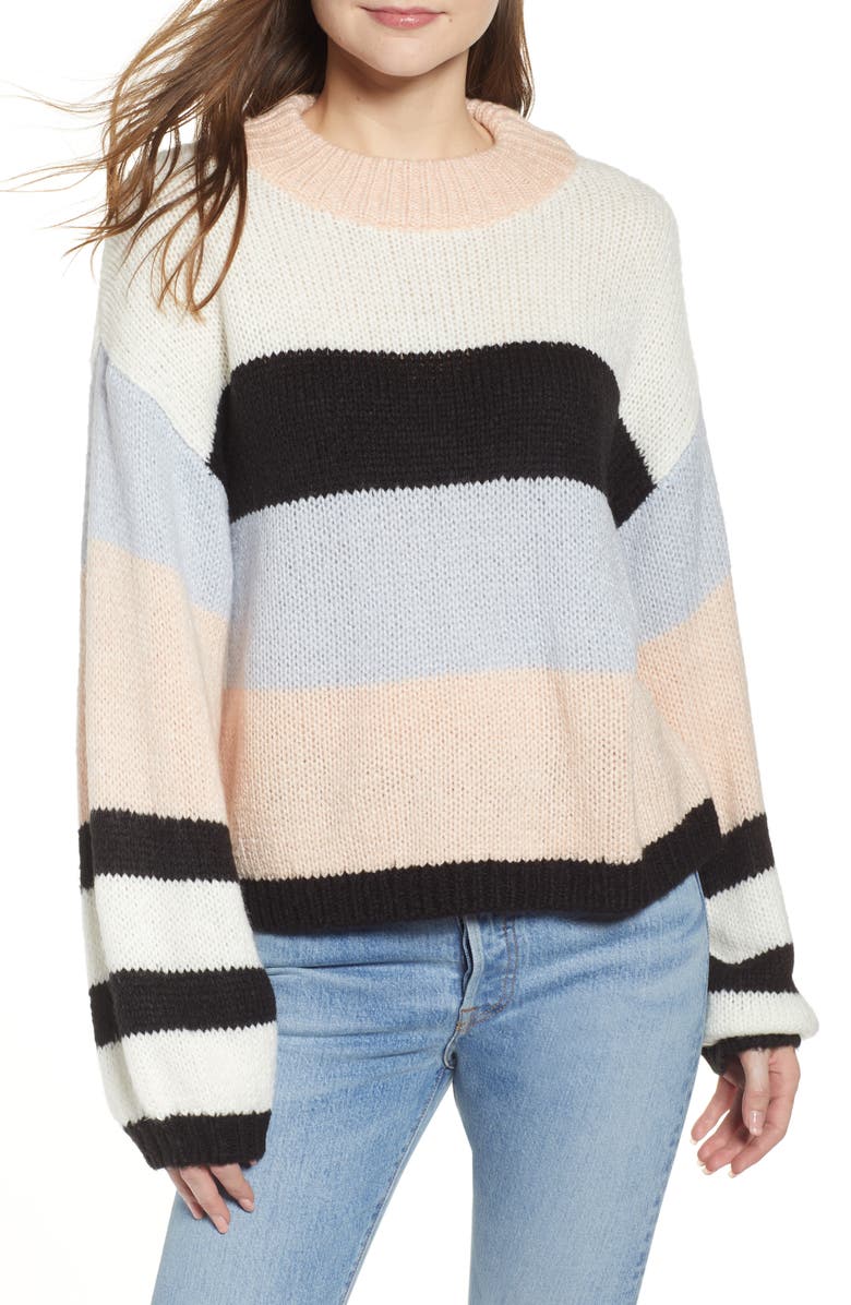 BP. Stripe Sweater, Main, color,