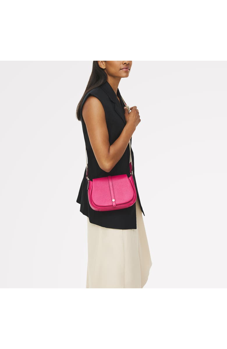 Radley Lulworth Road Mini Flapover Crossbody Bag, Alternate, color, Dark Rose