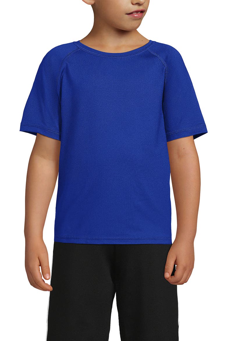 School Uniform Kids Short Sleeve Active Tee, Alternate, color, Cobalt
