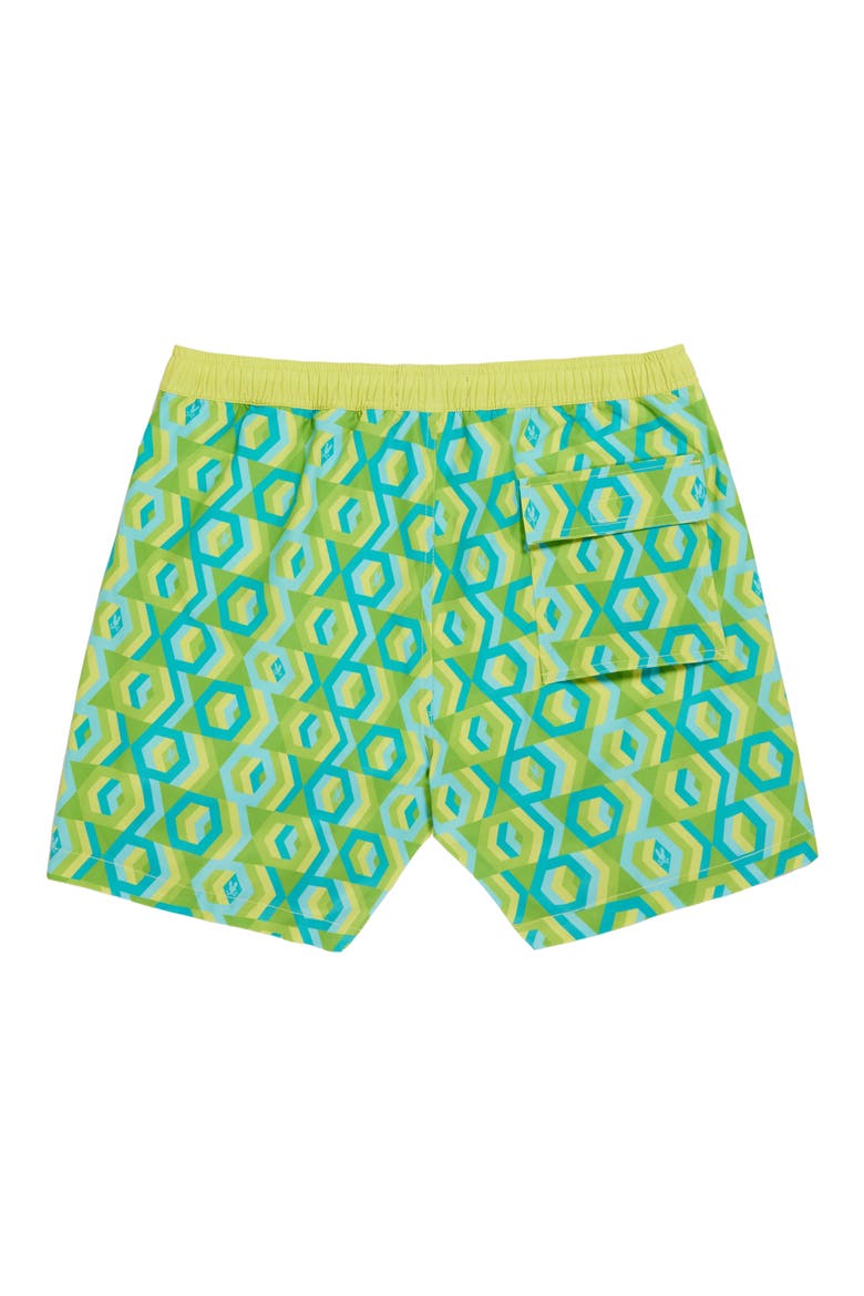 Apple Valley Swim Trunks, Alternate, color, LIMEADE