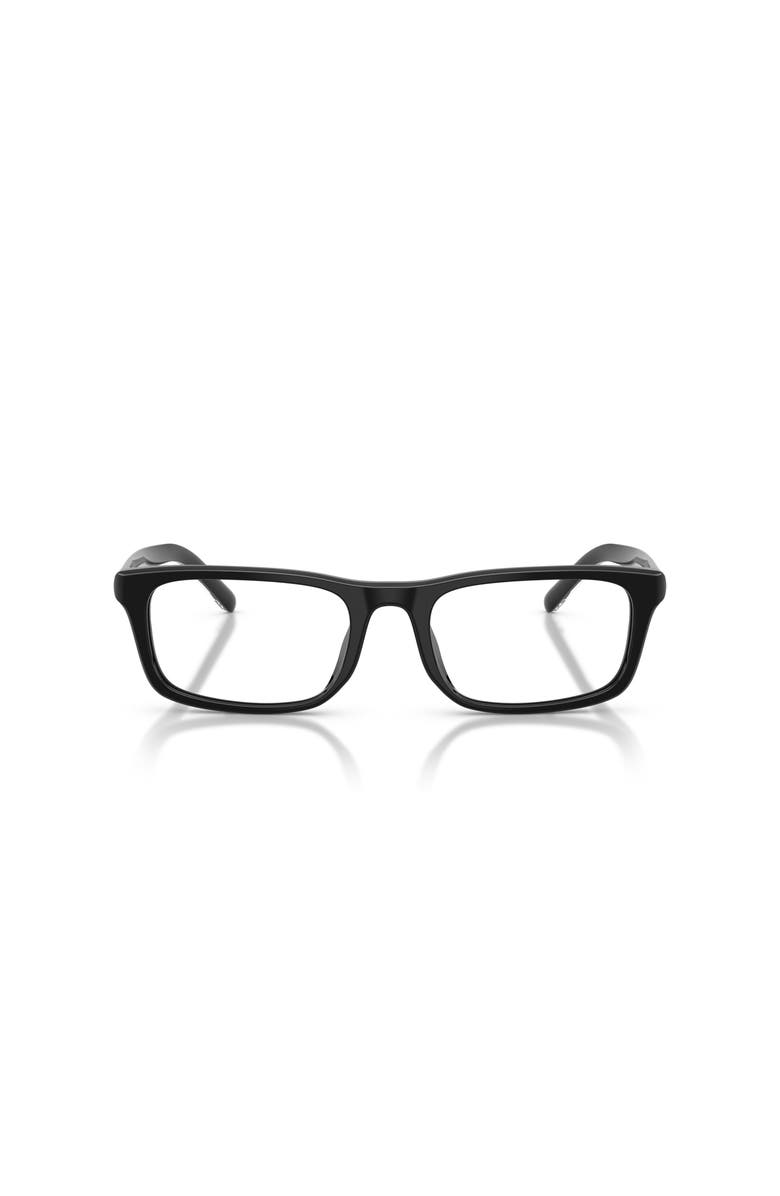DIESEL<sup>®</sup> 52mm Rectangle optical glasses, Alternate, color, Black