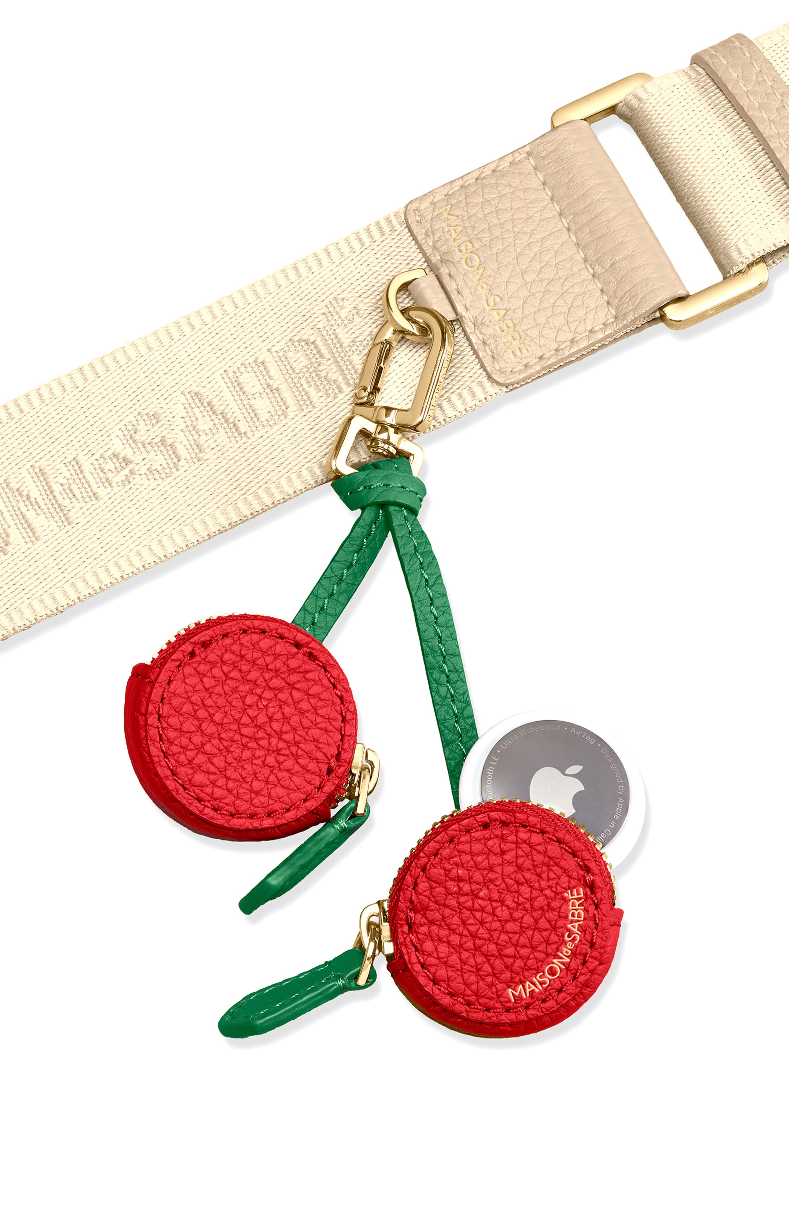 The SABREMOJI Fruit Charm, Alternate, color, Cherry