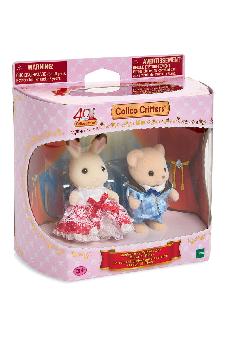 40th Anniversary Friends Freya & Theo Figurine Set, Main, color, MULTI