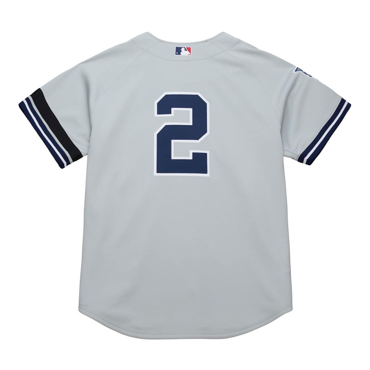 Men's Mitchell & Ness Derek Jeter Gray New York Yankees