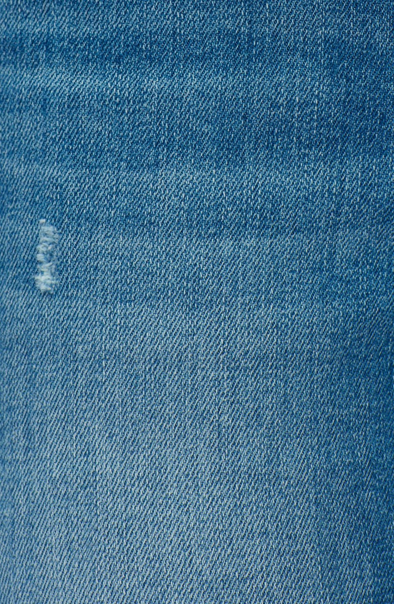 Bayeas Low Rise Flare Jeans, Alternate, color, Medium Blue