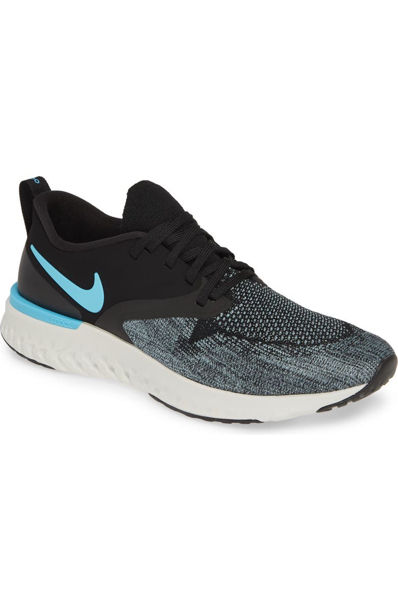 Nike Odyssey React 2 Flyknit Running Shoe, Main, color,