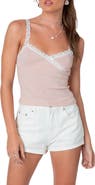 EDIKTED Amilia Lace Trim Camisole