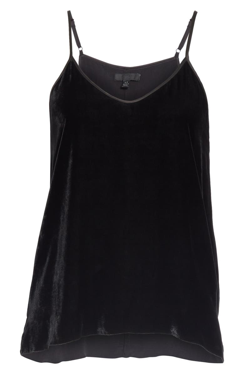 ATM Anthony Thomas Melillo Velvet Camisole, Alternate, color, 