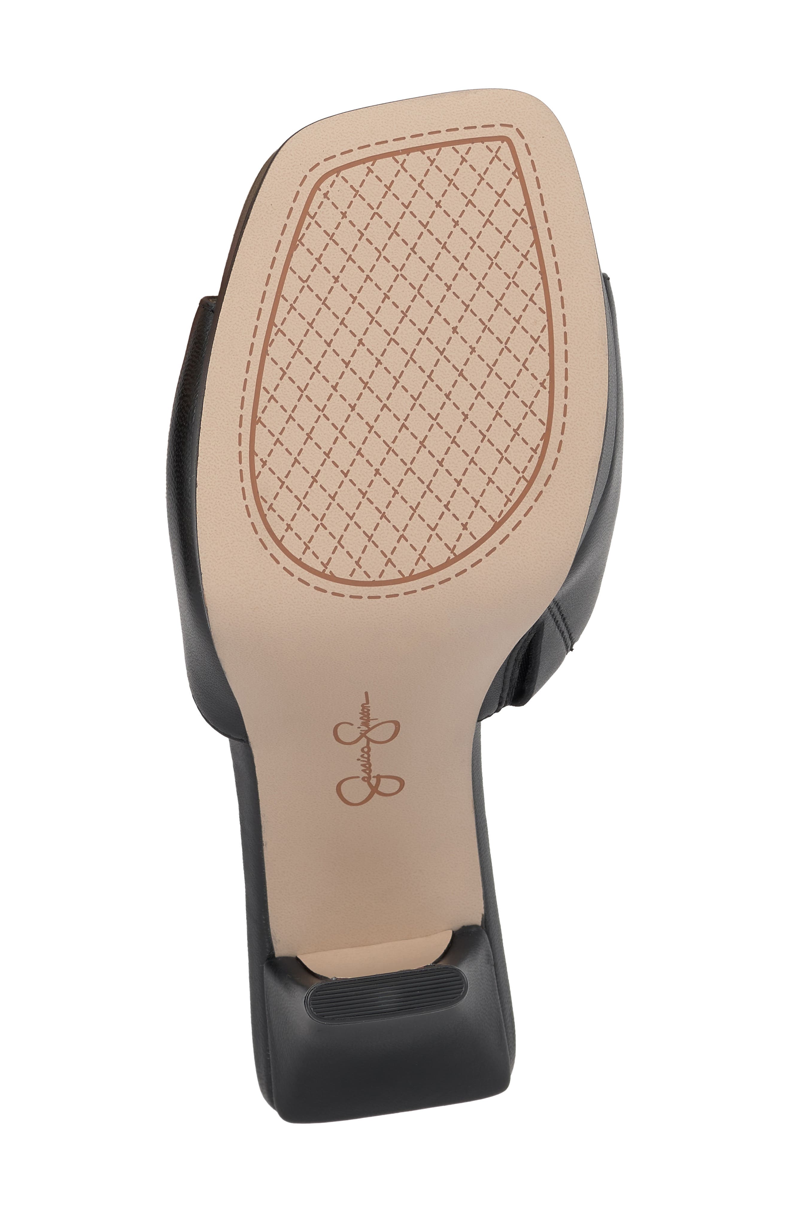 Jessica Simpson Azelica Platform Slide Sandal, Alternate, color, Black