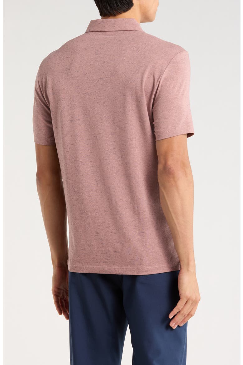 Nathaniel Short Sleeve Polo, Alternate, color, CORAL
