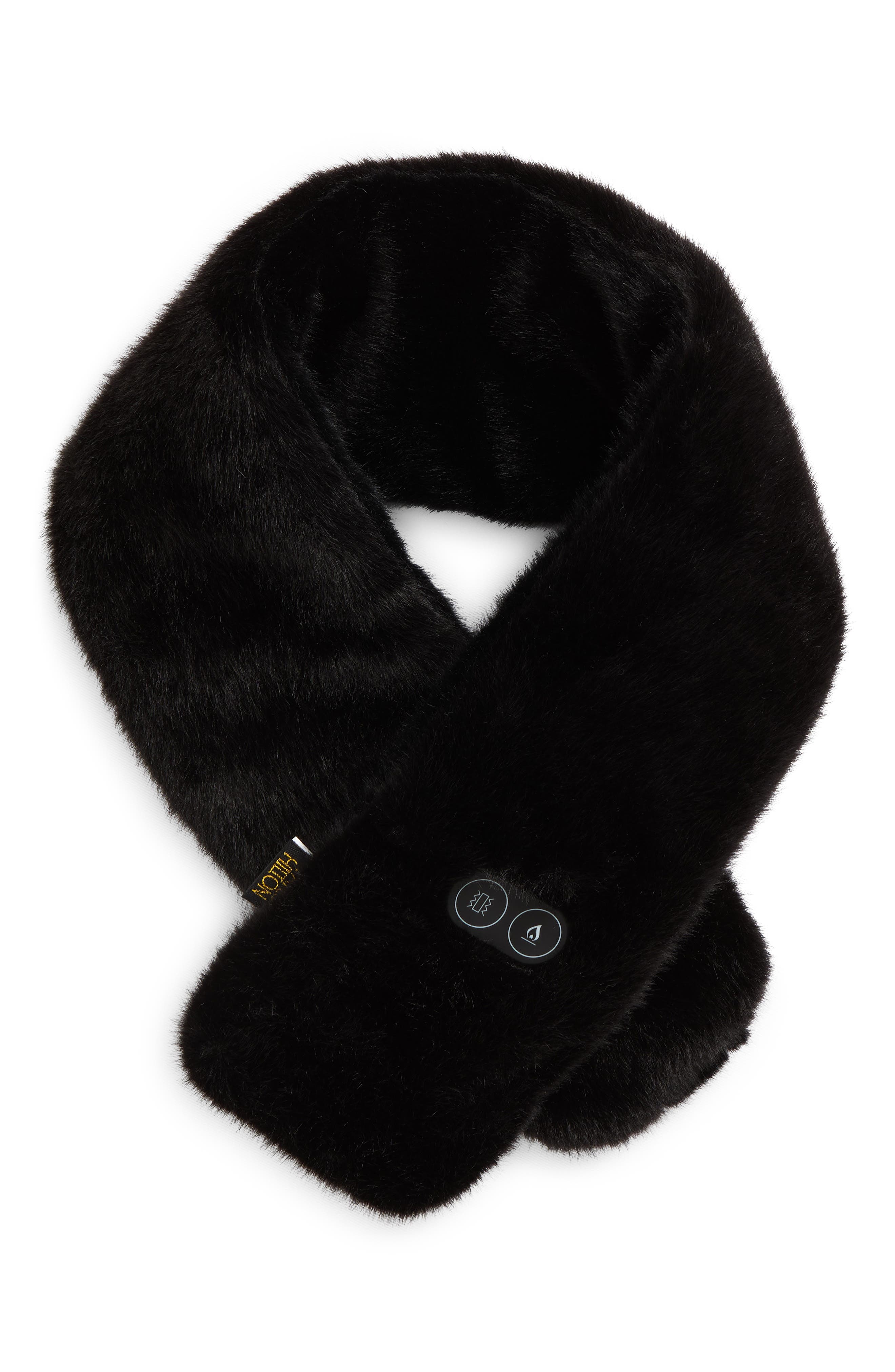 PARIS HILTON Luxe Faux Fur Heated Scarf