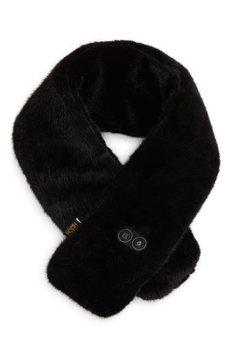 Luxe Faux Fur Heated Scarf
