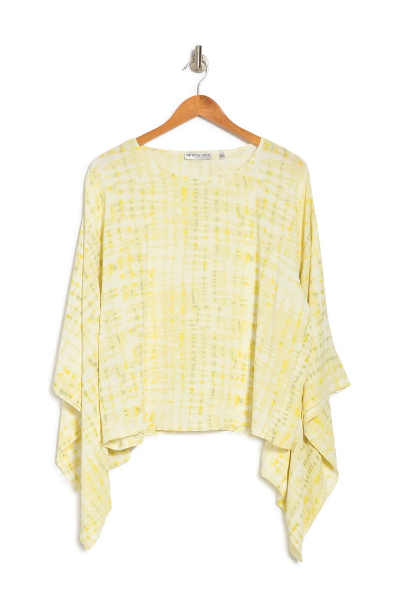 PATRIZIA LUCA Drape Oversized Sleeve Top, Alternate, color, 