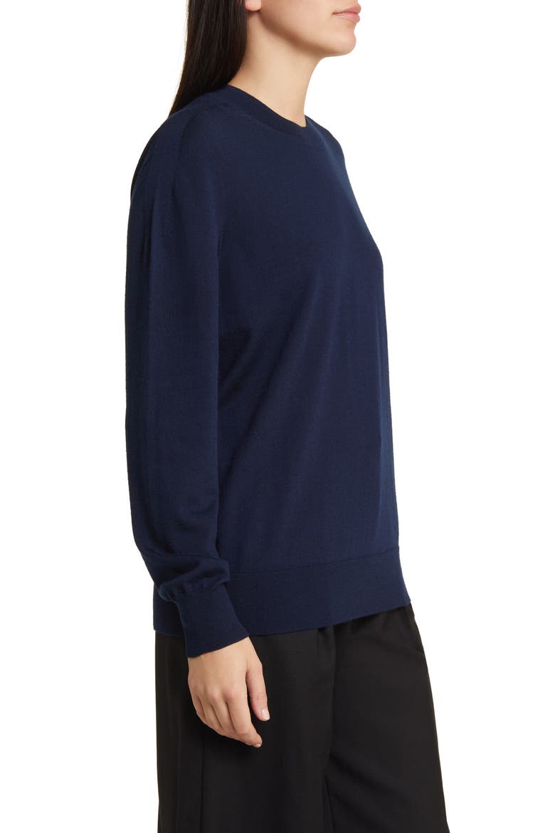 Merino Wool Sweater, Alternate, color, BLUE DARK