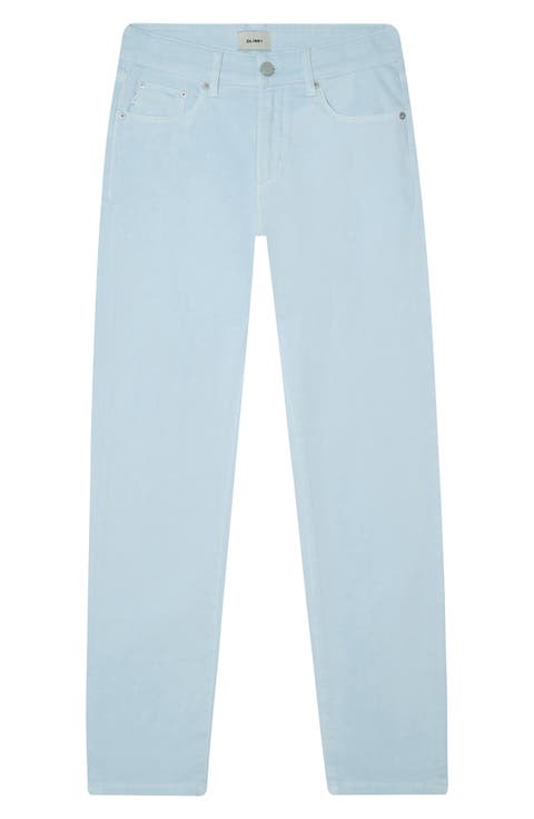 Russell Slim Straight Leg Jeans (Sky Blue)