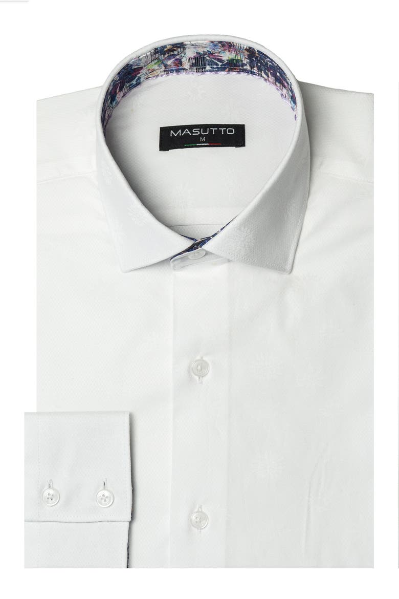 Dana Button Down Long Sleeve Shirt, Main, color, White