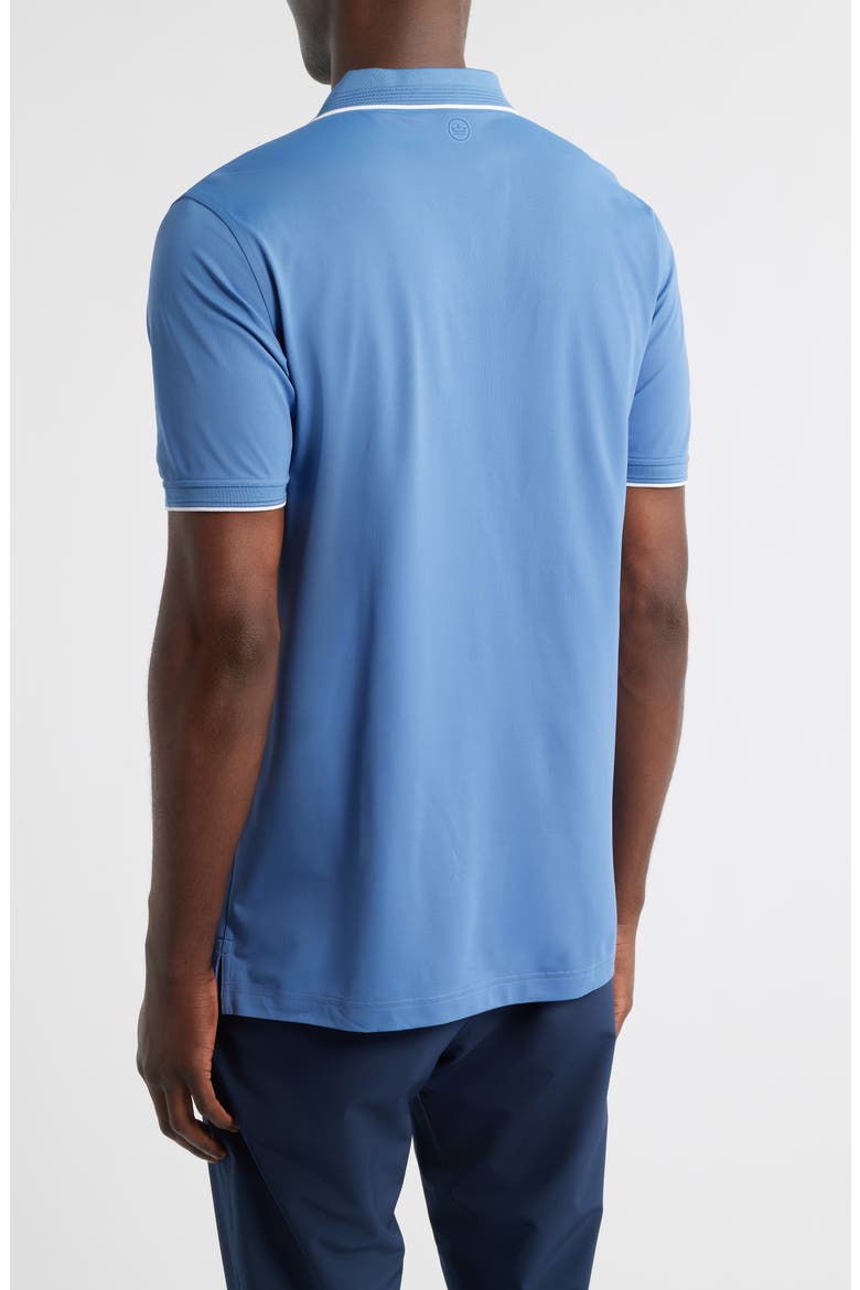 Crown Crafted Summertime Performance Mesh Polo, Alternate, color, STORM