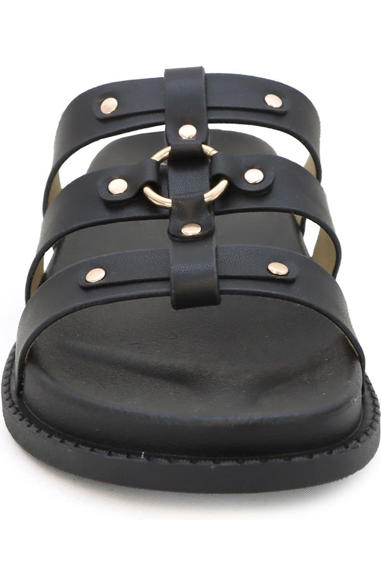 YOKI Nicole Stud Slide Sandal, Alternate, color,