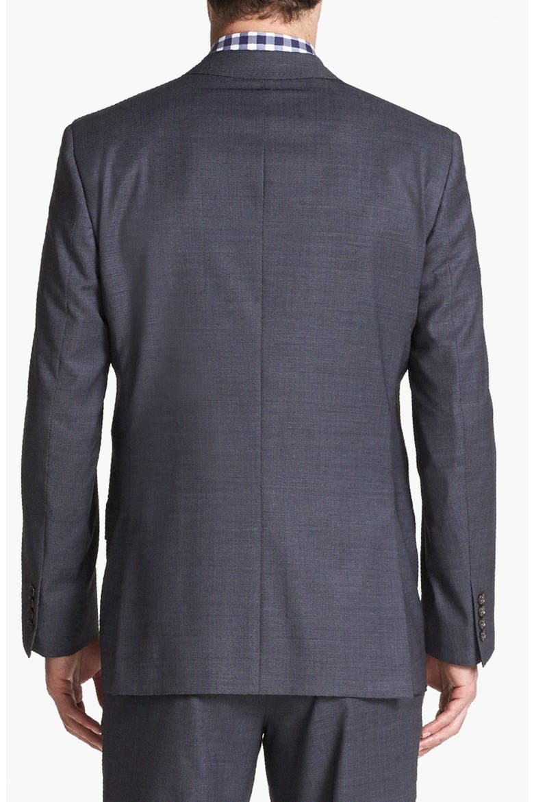 Jones Trim Fit Wool Suit, Alternate, color, CHARCOAL