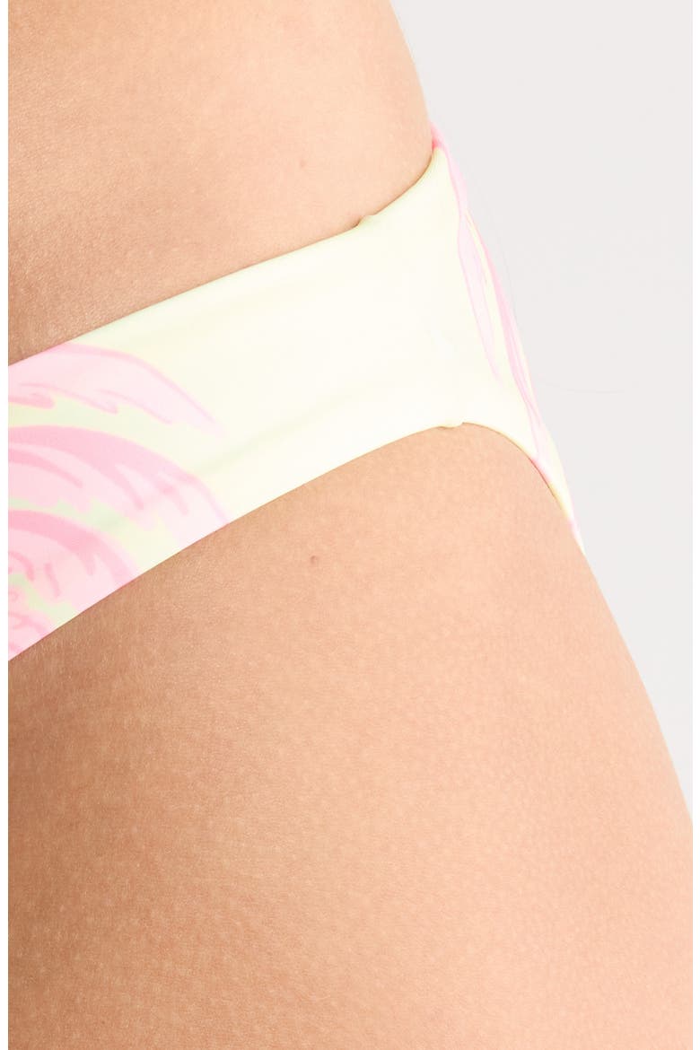 Pastel Mirage Reversible Bikini Bottom, Alternate, color, OPEN GREEN
