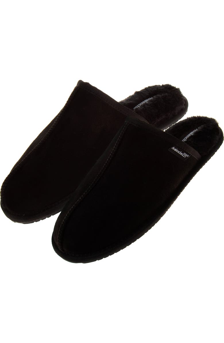 AVALANCHE Faux Fur Lined Slipper, Alternate, color,