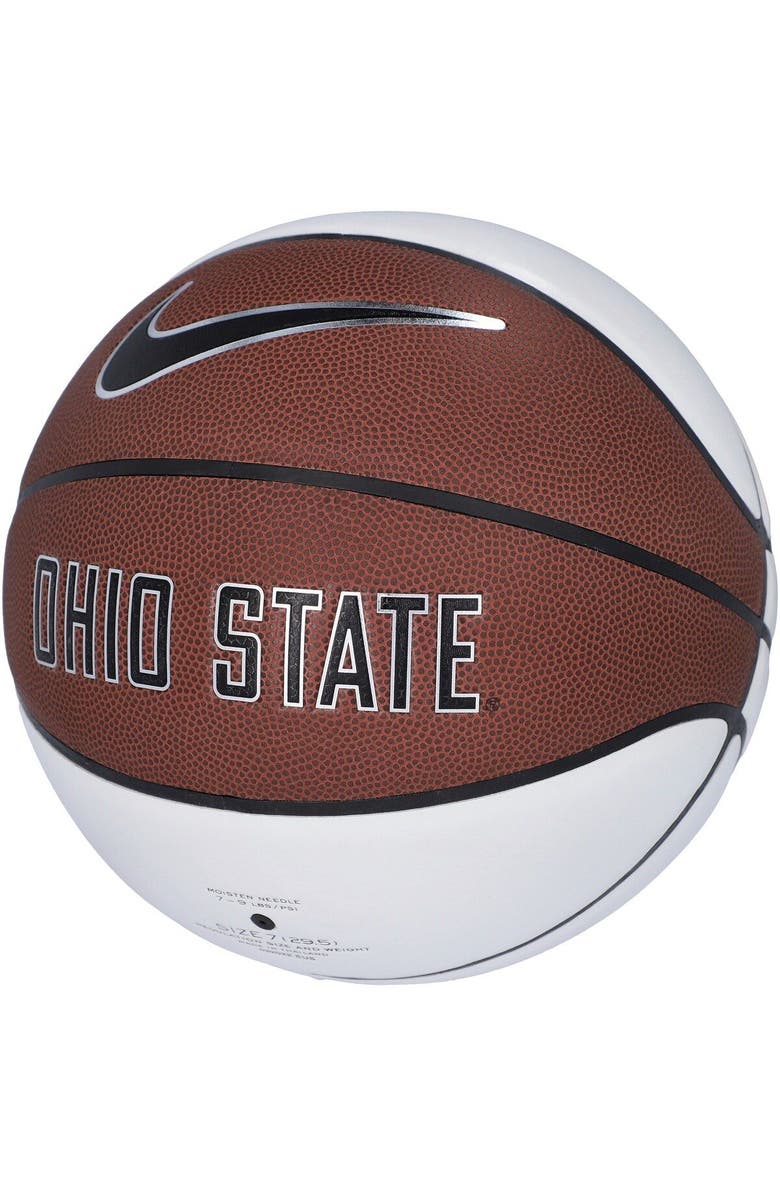 Nike Ohio State Buckeyes Autographic Basketball, Main, color, Brown