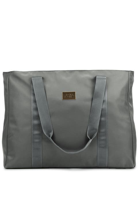 Uncomplicated Nylon Weekender Duffel Bag