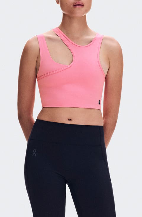 Studio Asymmetric Crop Tank