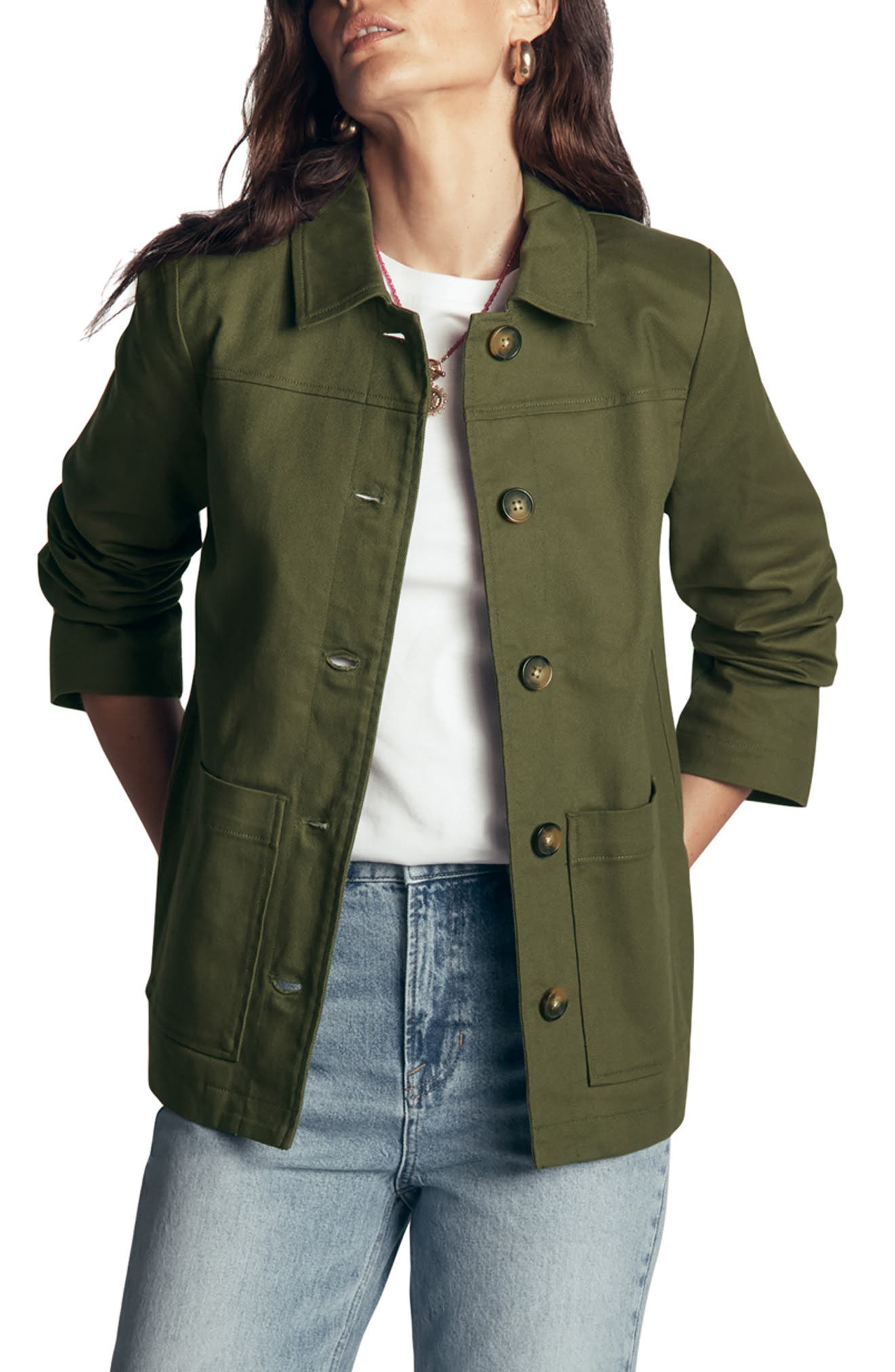 selected KHAKI EMBELLISHED