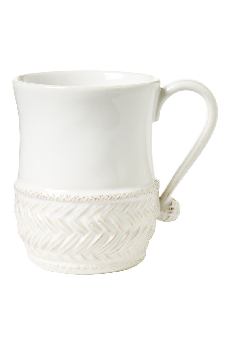 Le Panier Ceramic Mug, Main, color, WHITEWASH