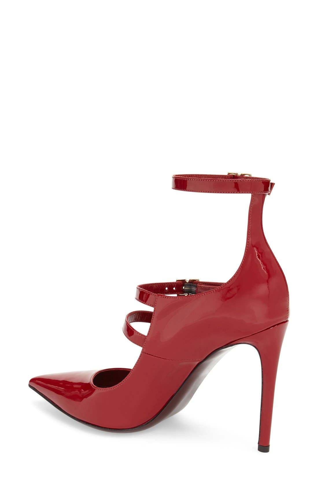 'Possession' Pointy Toe Pump, Alternate, color, RED PATENT