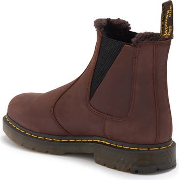 2976 Faux Shearling Chelsea Boot
