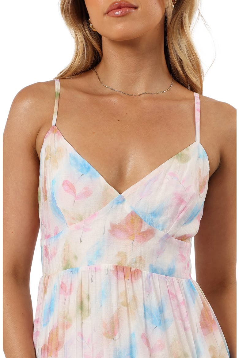 Luna Sleeveless Maxi Dress, Alternate, color, PINK MULTI FLORAL