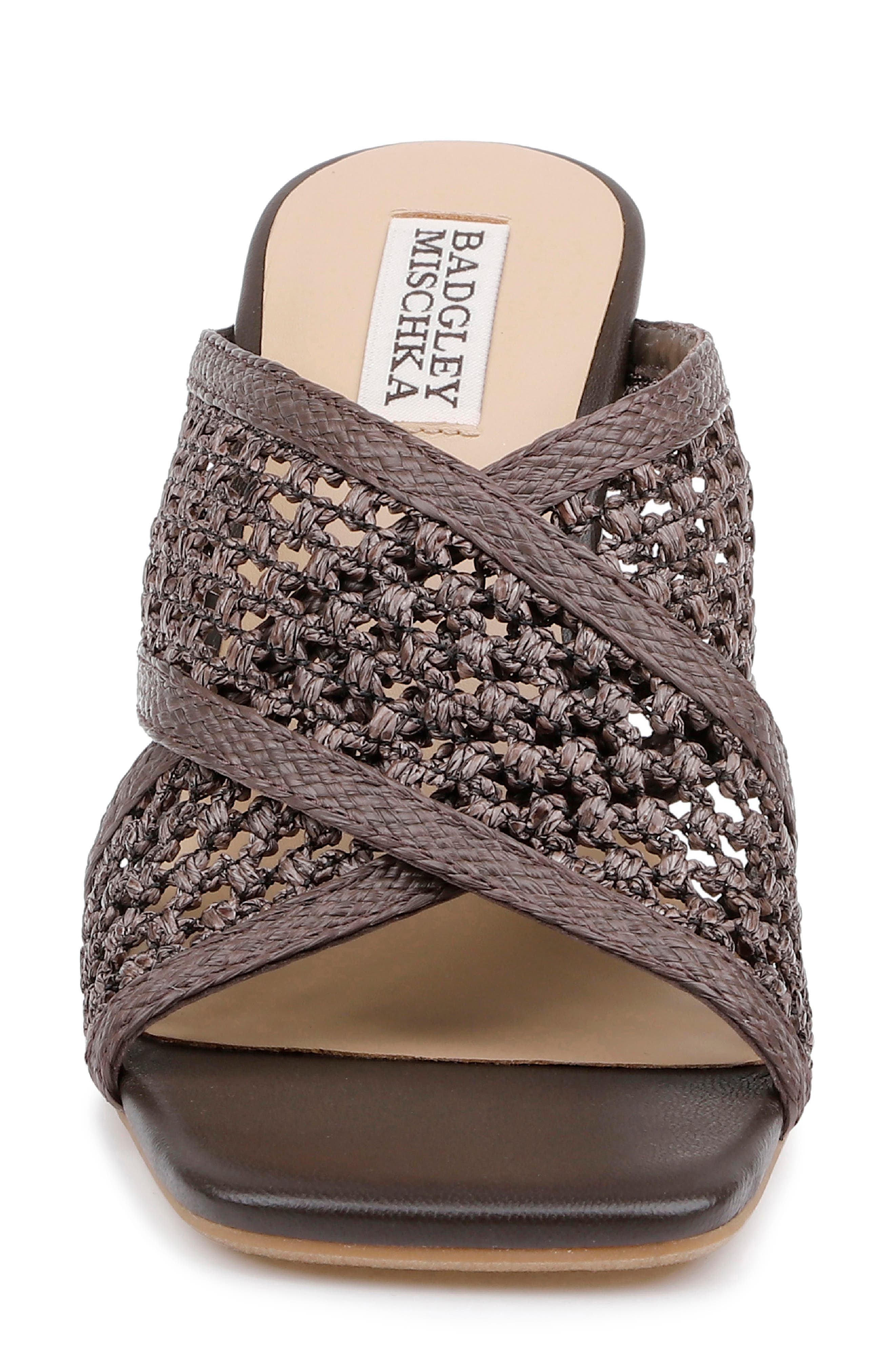 Badgley Mischka Collection Xandria Wedge Sandal, Alternate, color, Brown