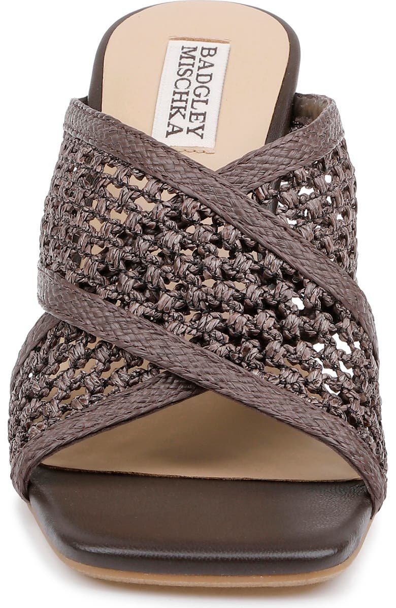 Badgley Mischka Collection Xandria Wedge Sandal, Alternate, color, Brown