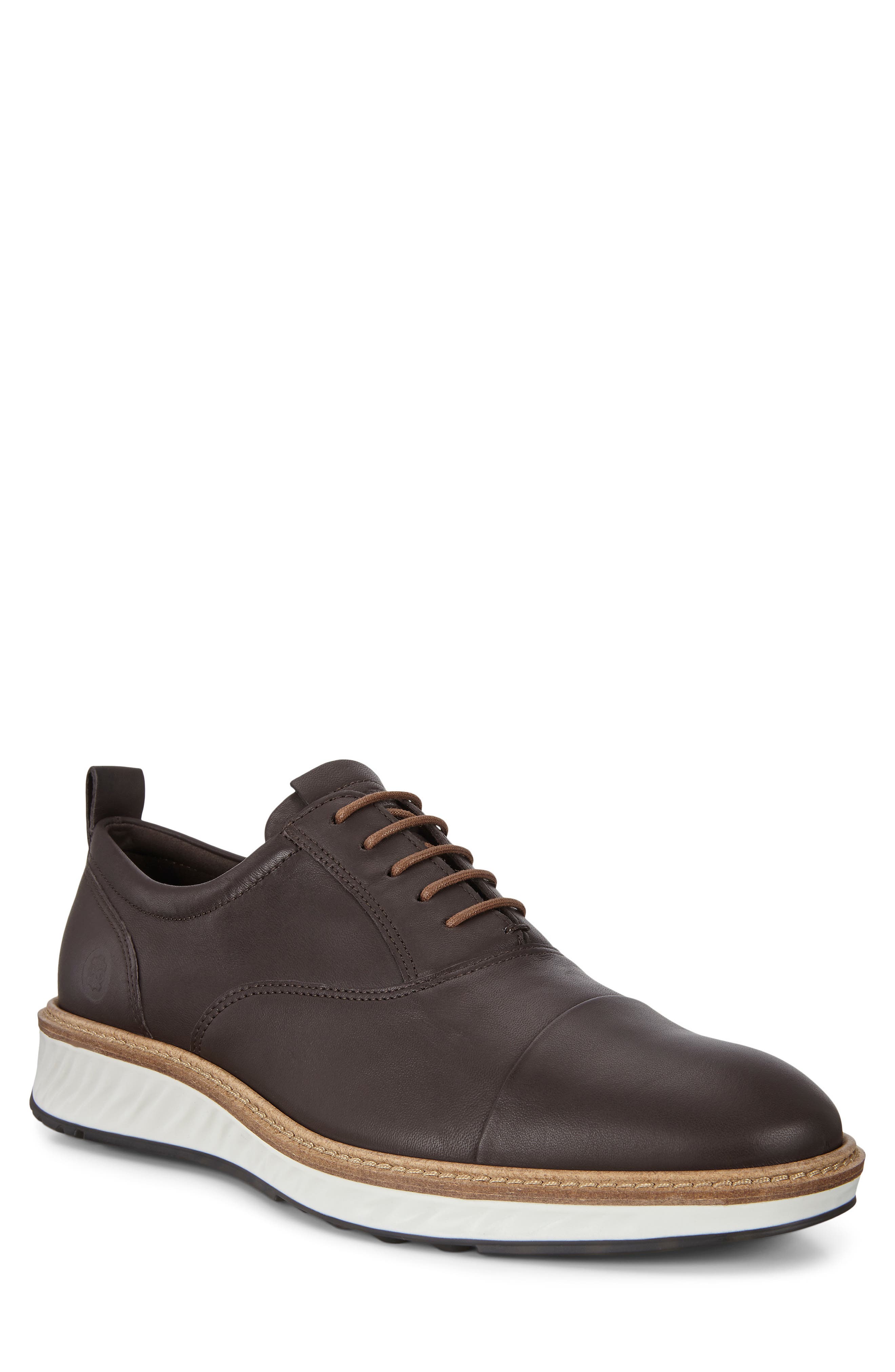 ST.1 Hybrid DriTan Cap Toe Oxford, Main, color, MOCHA
