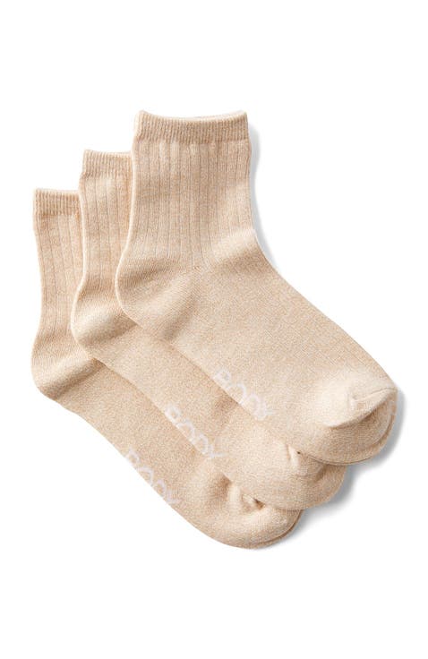 Women's Active Body Mid Crew Socks 3Pk