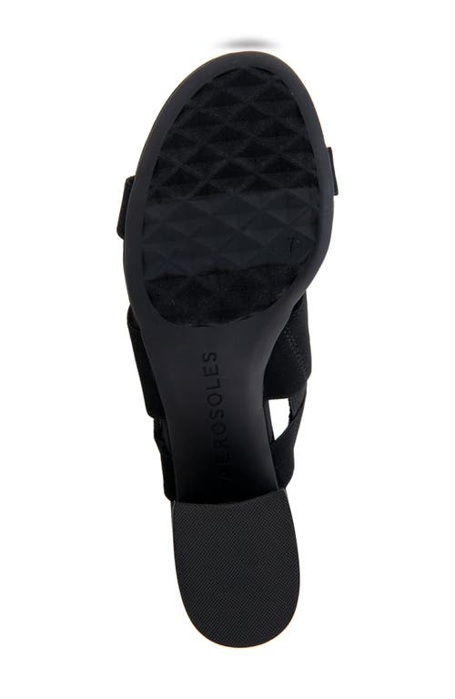 AEROSOLES AEROSOLES CHARA WOVEN BLOCK HEEL SANDAL 