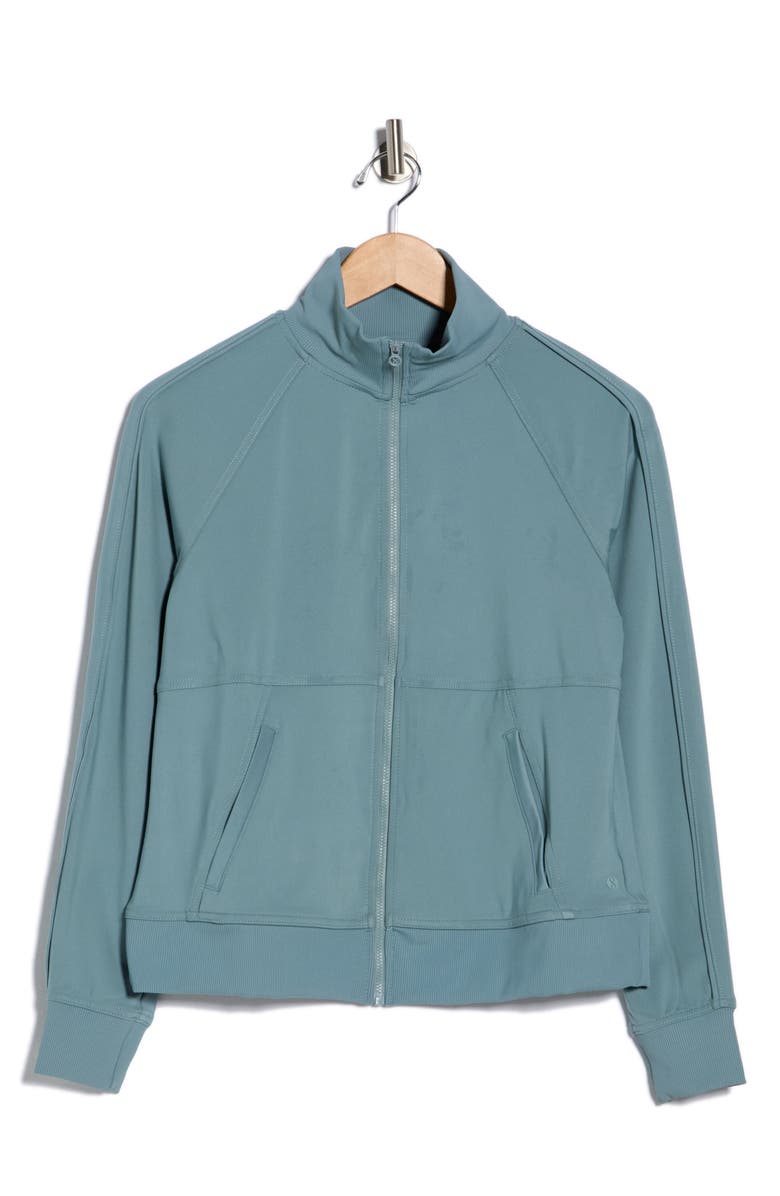 LAYER 8 Perfect Piping Jacket, Alternate, color, Lead