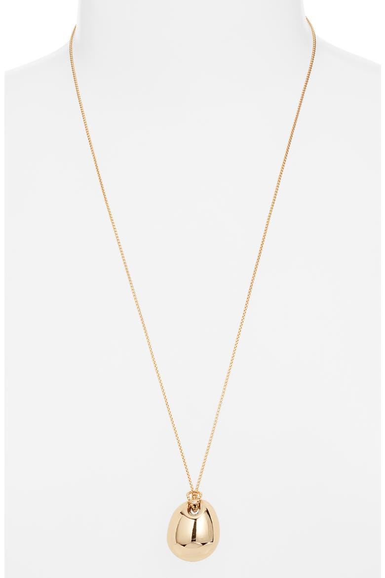 Orb Pendant Necklace, Alternate, color, GOLD