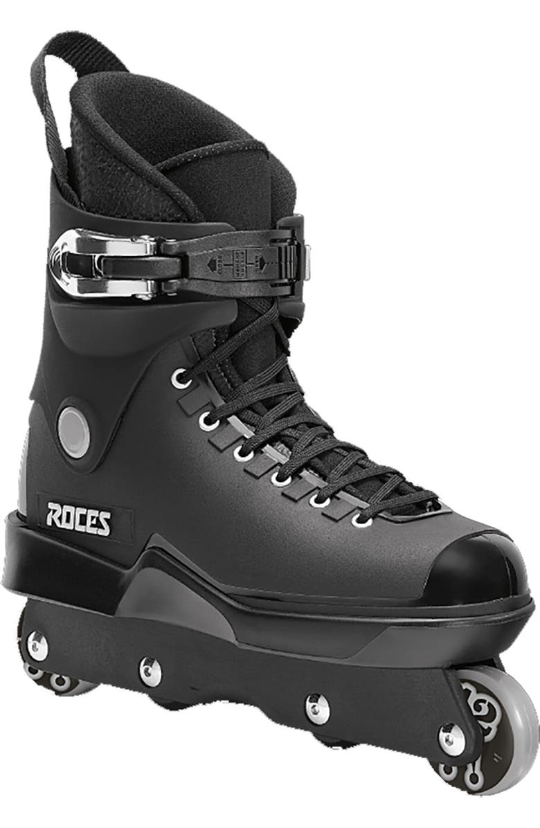 Roces M12 UFS Mens Aggressive Inline Skates, Main, color, Black