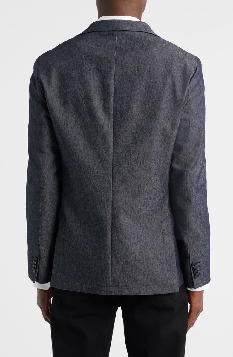 BOSS Hanry Double Breasted Sportcoat, Alternate, color, Dark Grey